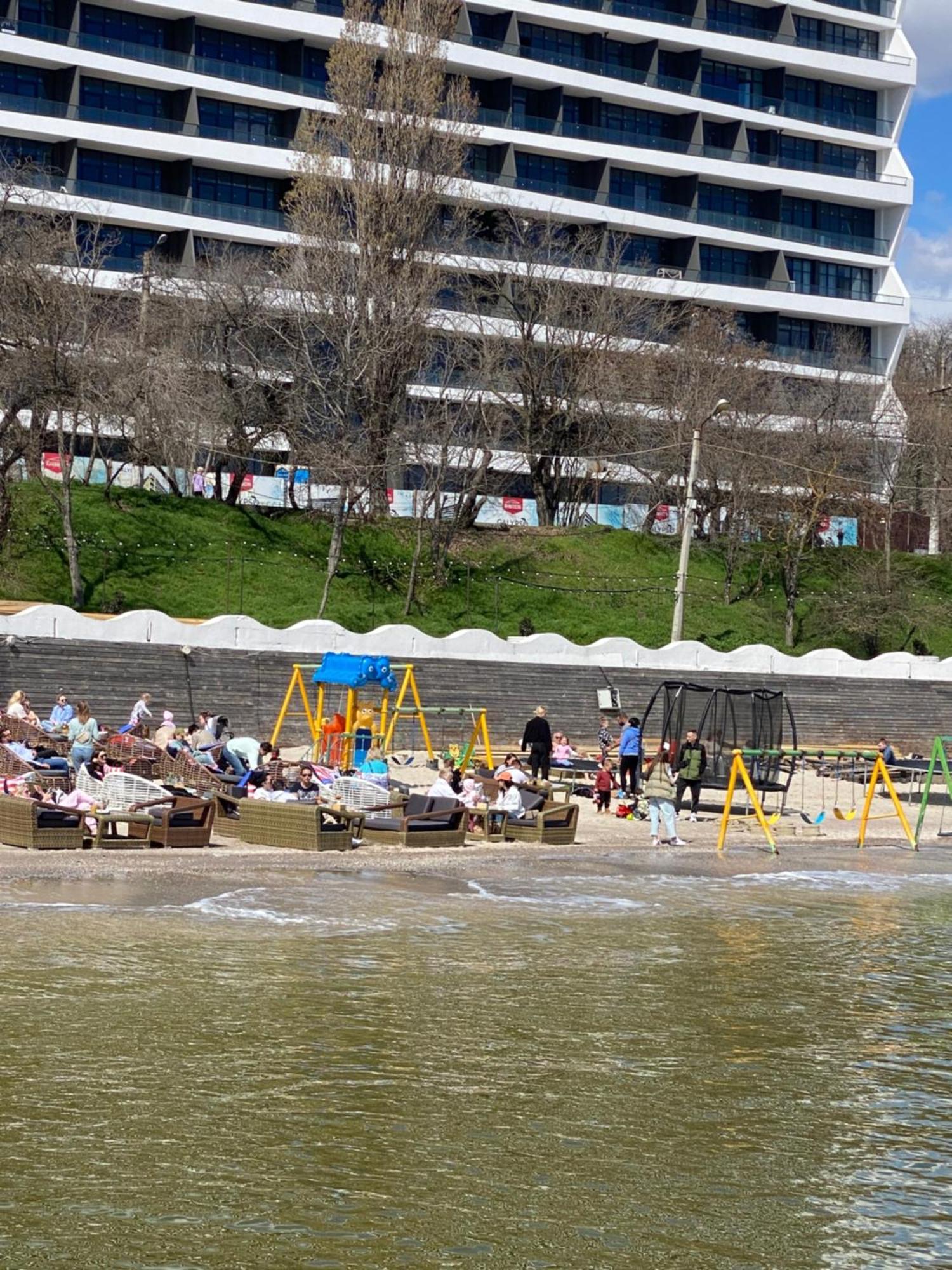 Одесса Калипсо У Моря На Пляже-Однокомнатные Апартаменты 24 Метра Exterior photo
